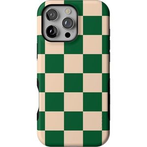 image:imageCasely iPhone 16 Pro Max Case  Night Walk  The Beatles Abbey Road Dual Image  Bold Protective Design  MagSafe Compatible DesignGreen Checkerboard  Fit Check