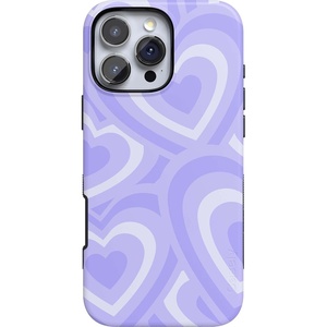 image:imageCasely iPhone 16 Pro Max Case  Night Walk  The Beatles Abbey Road Dual Image  Bold Protective Design  MagSafe Compatible DesignLove Song  Lavender Heart