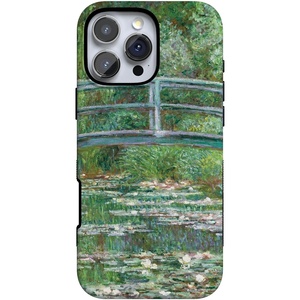 image:imageCasely iPhone 16 Pro Max Case  Night Walk  The Beatles Abbey Road Dual Image  Bold Protective Design  MagSafe Compatible DesignMonets Bridge  The Met Museum