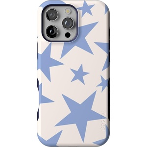 image:imageCasely iPhone 16 Pro Max Case  Night Walk  The Beatles Abbey Road Dual Image  Bold Protective Design  MagSafe Compatible DesignStars Align  Blue  White Stars