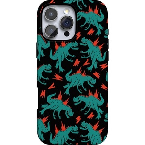 image:imageCasely iPhone 16 Pro Max Case  Night Walk  The Beatles Abbey Road Dual Image  Bold Protective Design  MagSafe Compatible DesignYoure Dinomite  Green Dinosaur