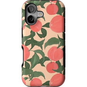 image:imageCasely iPhone 17 Case  Kiwi Kiss  Matcha Green Shimmer  Bold Protective Design  MagSafe Compatible DesignFeeling Peachy  Blush Vines