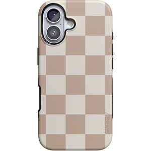 image:imageCasely iPhone 17 Case  Kiwi Kiss  Matcha Green Shimmer  Bold Protective Design  MagSafe Compatible DesignFit Check  Neutral Checkerboard