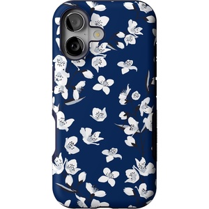 image:imageCasely iPhone 17 Case  Kiwi Kiss  Matcha Green Shimmer  Bold Protective Design  MagSafe Compatible DesignFloral Forest  Navy Cherry Blossom Floral