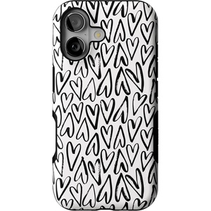 image:imageCasely iPhone 17 Case  Kiwi Kiss  Matcha Green Shimmer  Bold Protective Design  MagSafe Compatible DesignHeart Throb  Endless Hearts