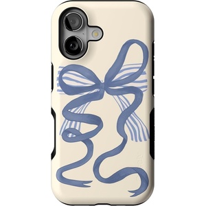 image:imageCasely iPhone 17 Case  Kiwi Kiss  Matcha Green Shimmer  Bold Protective Design  MagSafe Compatible DesignHeartstrings  Blue Bow
