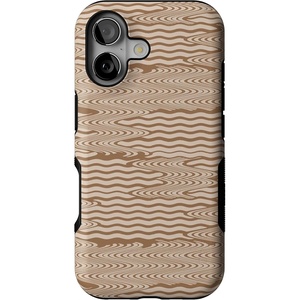 image:imageCasely iPhone 17 Case  Kiwi Kiss  Matcha Green Shimmer  Bold Protective Design  MagSafe Compatible DesignMocha Ripple  Brown Waves