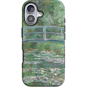 image:imageCasely iPhone 17 Case  Kiwi Kiss  Matcha Green Shimmer  Bold Protective Design  MagSafe Compatible DesignMonets Bridge  The Met Museum
