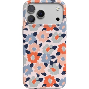 image:imageCasely iPhone 17 Pro Case  Think Pink  Solid Neon Pink  Compatible with MagSafe  Classic Ultra Slim DesignField of Flowers  Pastel Floral