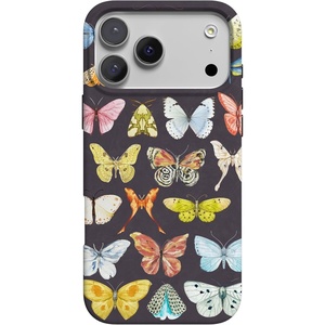 image:imageCasely iPhone 17 Pro Case  Think Pink  Solid Neon Pink  Compatible with MagSafe  Classic Ultra Slim DesignMidnight Monarch  Jenna Palek x Casely