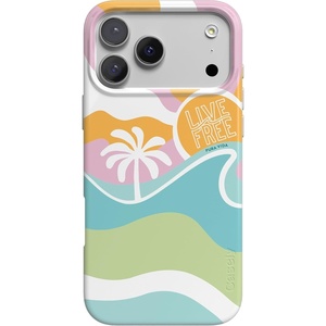 image:imageCasely iPhone 17 Pro Case  Think Pink  Solid Neon Pink  Compatible with MagSafe  Classic Ultra Slim DesignPura Vida  Tropical Dreams