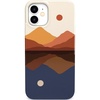image:imageCasely iPhone 11 Case  Opposites Attract  Day amp Night Mountains  Classic Ultra Slim Design
