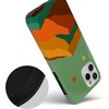 image:imageCasely iPhone 12 Pro Max Case  Endless Peaks  Colorblock Mountain  Classic Ultra Slim Design