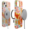 image:imageCasely iPhone 13 Case  Tropical Color Splash  Abstract Retro  Compatible with MagSafe  Classic Ultra Slim Design