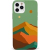 image:imageCasely iPhone 12 Pro Max Case  Endless Peaks  Colorblock Mountain  Classic Ultra Slim Design