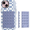 image:imageCasely Grippy  Silicone Suction Phone Mount Compatible with MagSafe WhitePeriwinkle Blue