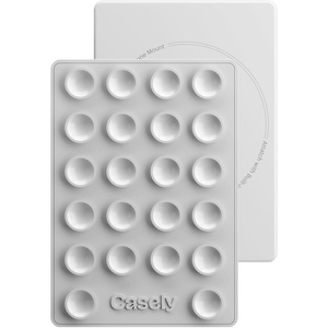 image:imageCasely Grippy  Silicone Suction Phone Mount Compatible with MagSafe WhiteWhite