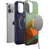 image:imageCasely iPhone 13 Pro Max Case  Into the Wild  Black Leopard  Bold Protective Design  Compatible with MagSafeEndless Peaks  Colorblock Mountain
