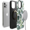 image:imageCasely iPhone 13 Pro Max Case  Into the Wild  Black Leopard  Bold Protective Design  Compatible with MagSafeLeaf Me Alone  Green Floral Print