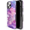 image:imageCasely iPhone 13 Pro Max Case  Into the Wild  Black Leopard  Bold Protective Design  Compatible with MagSafeTie Dying Over You  Purple Marble
