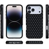 image:imageCasely iPhone 17 Pro Max Case  On the Dot  Black Polka Dot  Bold Protective Design  MagSafe Compatible Design