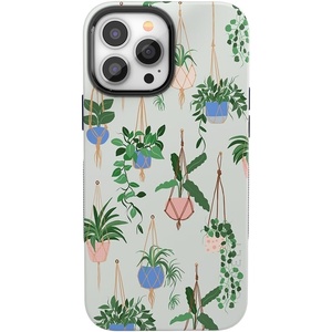 image:imageCasely iPhone 13 Pro Max Case  Into the Wild  Black Leopard  Bold Protective Design  Compatible with MagSafeHanging Around  Potted Plants Floral