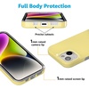 image:imageCasely iPhone 15 Case  Here Comes the Sun  Colorblock Sunset  Compatible with MagSafe  Classic Ultra Slim DesignButter Me Up  Butter Yellow