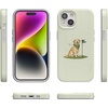 image:imageCasely iPhone 15 Case  Here Comes the Sun  Colorblock Sunset  Compatible with MagSafe  Classic Ultra Slim DesignClubhouse  Golden on the Green