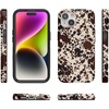image:imageCasely iPhone 15 Case  Here Comes the Sun  Colorblock Sunset  Compatible with MagSafe  Classic Ultra Slim DesignCowgirl Envy  Cow Print
