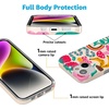 image:imageCasely iPhone 15 Case  Here Comes the Sun  Colorblock Sunset  Compatible with MagSafe  Classic Ultra Slim DesignDoodle Bug  Crayola Crayon