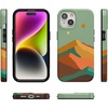 image:imageCasely iPhone 15 Case  Here Comes the Sun  Colorblock Sunset  Compatible with MagSafe  Classic Ultra Slim DesignEndless Peaks  Colorblock Mountain