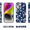 image:imageCasely iPhone 15 Case  Here Comes the Sun  Colorblock Sunset  Compatible with MagSafe  Classic Ultra Slim DesignFloral Forest  Navy Cherry Blossom Floral