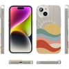 image:imageCasely iPhone 15 Case  Here Comes the Sun  Colorblock Sunset  Compatible with MagSafe  Classic Ultra Slim DesignHere Comes the Sun  Colorblock Sunset