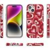 image:imageCasely iPhone 15 Case  Here Comes the Sun  Colorblock Sunset  Compatible with MagSafe  Classic Ultra Slim DesignLove Song Remix  Ombre Hearts