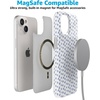 image:imageCasely iPhone 15 Case  Here Comes the Sun  Colorblock Sunset  Compatible with MagSafe  Classic Ultra Slim DesignLovebug  Blue Hearts