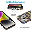 image:imageCasely iPhone 15 Case  Here Comes the Sun  Colorblock Sunset  Compatible with MagSafe  Classic Ultra Slim DesignMidnight Monarch  Jenna Palek x Casely