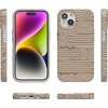 image:imageCasely iPhone 15 Case  Here Comes the Sun  Colorblock Sunset  Compatible with MagSafe  Classic Ultra Slim DesignMocha Ripple  Brown Waves Case