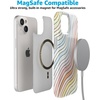 image:imageCasely iPhone 15 Case  Here Comes the Sun  Colorblock Sunset  Compatible with MagSafe  Classic Ultra Slim DesignRide The Wave  Pastel Rainbow Lined