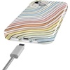 image:imageCasely iPhone 15 Case  Here Comes the Sun  Colorblock Sunset  Compatible with MagSafe  Classic Ultra Slim DesignRide The Wave  Pastel Rainbow Lined