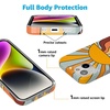 image:imageCasely iPhone 15 Case  Here Comes the Sun  Colorblock Sunset  Compatible with MagSafe  Classic Ultra Slim DesignShine On  Retro Sunset