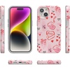image:imageCasely iPhone 15 Case  Here Comes the Sun  Colorblock Sunset  Compatible with MagSafe  Classic Ultra Slim DesignThats Amore  Valentines