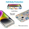 image:imageCasely iPhone 15 Case  Here Comes the Sun  Colorblock Sunset  Compatible with MagSafe  Classic Ultra Slim DesignTuscan Tiles  Dolce Vita