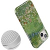 image:imageCasely iPhone 15 Case  Here Comes the Sun  Colorblock Sunset  Compatible with MagSafe  Classic Ultra Slim DesignVan Gogh  Vincents Admired Garden