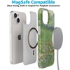 image:imageCasely iPhone 15 Case  Here Comes the Sun  Colorblock Sunset  Compatible with MagSafe  Classic Ultra Slim DesignVan Gogh  Vincents Admired Garden