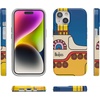 image:imageCasely iPhone 15 Case  Here Comes the Sun  Colorblock Sunset  Compatible with MagSafe  Classic Ultra Slim DesignYellow Submarine  Beatles