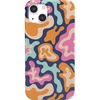 Midnight Color Splash | Abstract Retro