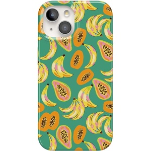 image:imageCasely iPhone 15 Case  Here Comes the Sun  Colorblock Sunset  Compatible with MagSafe  Classic Ultra Slim DesignPapaya Palms  Dippin Daisys Tropical Vaca