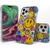 image:imageCasely iPhone 1212 Pro Case  All Smiles  Smiley Face Sticker  Classic Ultra Slim Design