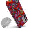 image:imageCasely iPhone 13 Case  Painted Flowers  Frida Kahlo Floral  Compatible with MagSafe  Classic Ultra Slim Design