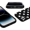 image:imageCasely iPhone 16 Plus Case  Midnight Onyx  Black Shimmer  Bold Protective Design  Compatible with MagSafePolka Dots  High Contrast Design